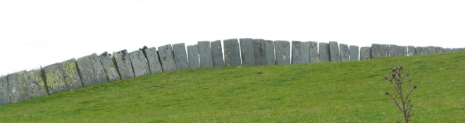 Slate Slabs on the Hillside
